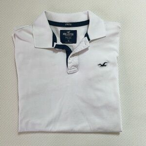 Men’s White Hollister Polo